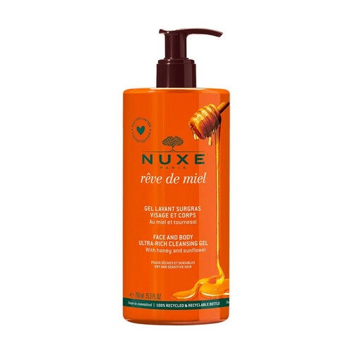 NUXE Rêve De Miel Face and Body Ultra-Rich Cleansing Gel