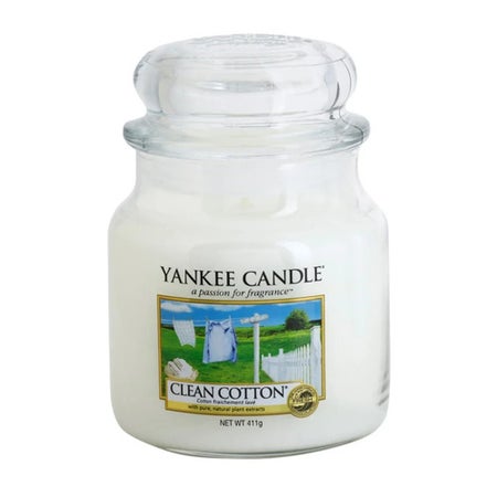 Yankee Candle Clean Cotton Tuoksukynttilä Tuoksukynttilä 411 g
