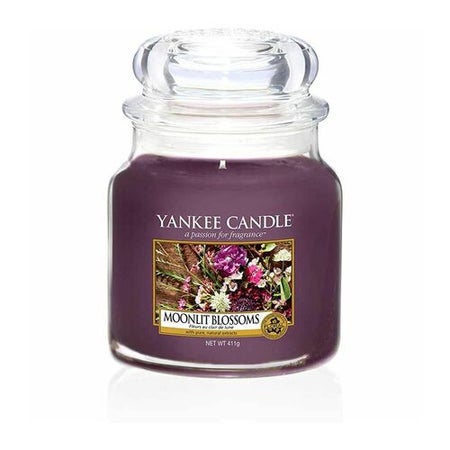 Yankee Candle Moonlit Blossoms Vela perfumada 411 gramos