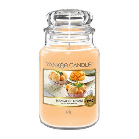 Yankee Candle Mango Ice Cream Geurkaars