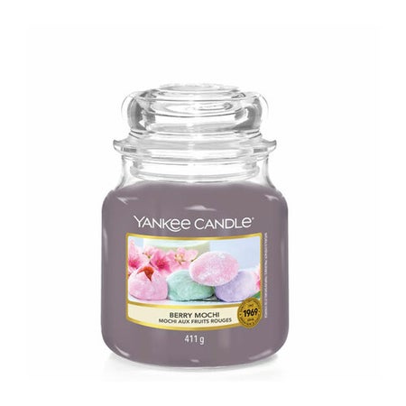 Yankee Candle Berry Mochi Vela perfumada 411 gramos