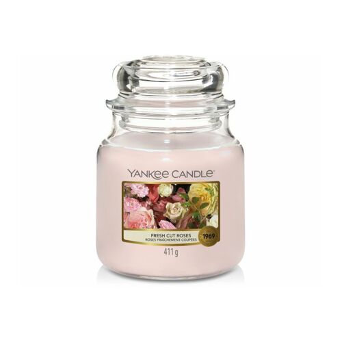 Yankee Candle Fresh Cut Roses Scented Candle