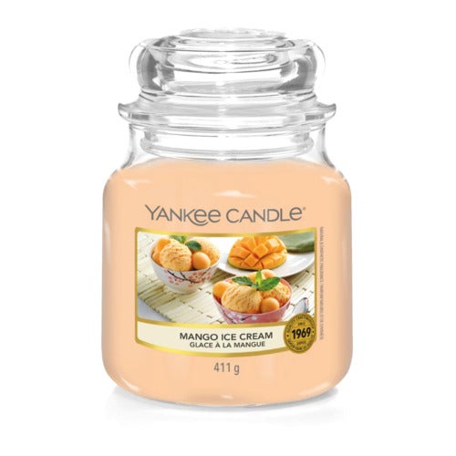 Yankee Candle Mango Ice Cream Candela Profumata