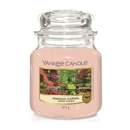 Yankee Candle Tranquil Garden Bougie Parfumée 411 grammes