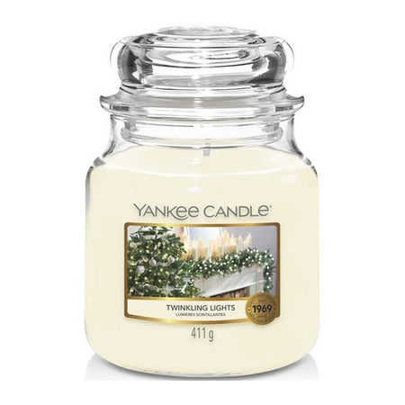 Yankee Candle Twinkling Lights Bougie Parfumée 411 grammes