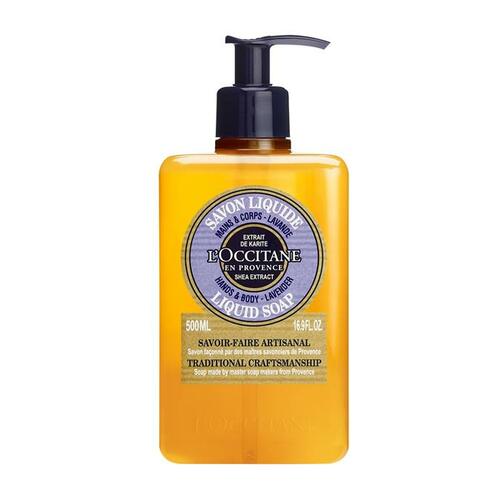 L'Occitane Shea Extract Lavender Hands & Body Liquid Soap