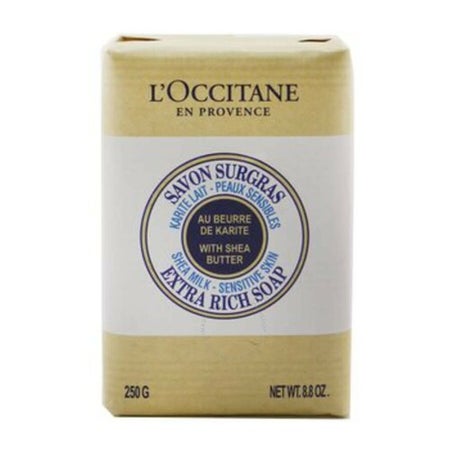 L'occitane Shea Milk Extra Rich Zeep 250 grammes