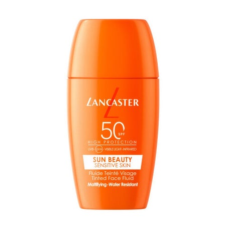 Lancaster Sun Beauty Sensitive Tinted Mattifying Fluid Spf50
