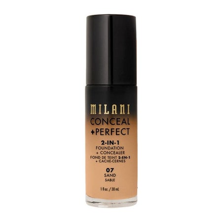 Milani Conceal + Perfect 2-in-1 Foundation + Concealer 07 Sand 30 ml
