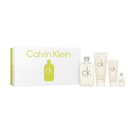 Kit Calvin Klein CK One Unissex Eau de Toilette 50 ml + Gel de Banho 100 ml  - Luciana Melo Perfumes