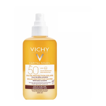 Vichy Capital Soleil Protective Water Enhanced Tan Aurinkosuoja SPF 50