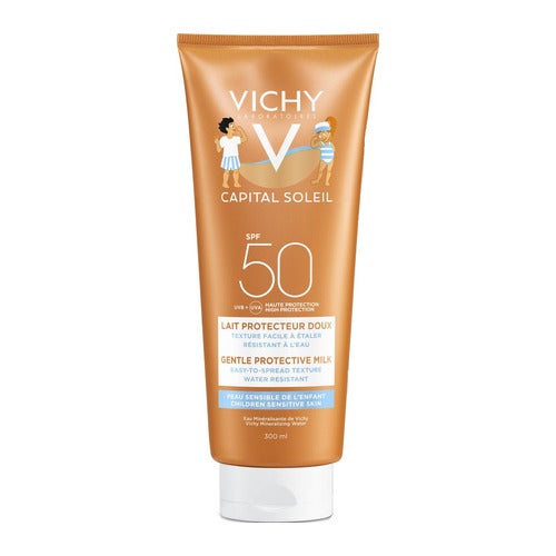 Vichy Capital Soleil Wet Skin Gel Kids Solbeskyttelse SPF 50+