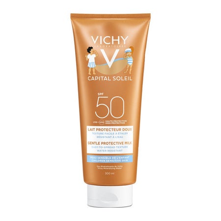 Vichy Capital Soleil Wet Skin Gel Kids Protezione solare SPF 50+