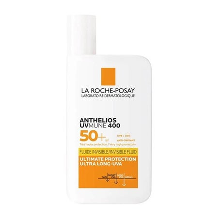 La Roche-Posay Anthelios UVMune 400 Solbeskyttelse Invisible Fluid SPF 50+