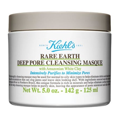 Kiehl's Rare Earth Pore Cleansing Máscara 125 ml