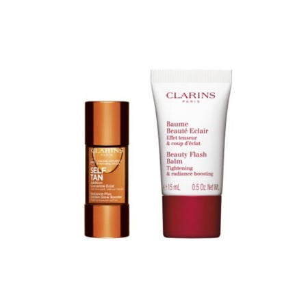 Clarins Brightness and Tan Concentrate Set