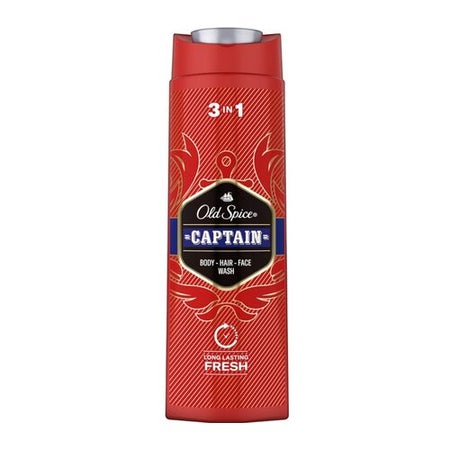 Old Spice Captain 3-1 Wash Badesæbe 400 ml