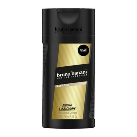 Bruno Banani Man's Best Hair & Body Shower Gel doccia 250 ml