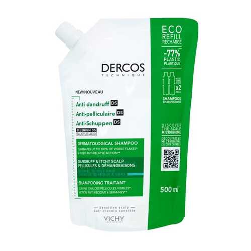 Vichy Dercos Technique Shampoing Recharge