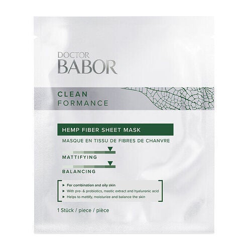 Babor Clean Performance Hemp Fiber Sheet mask