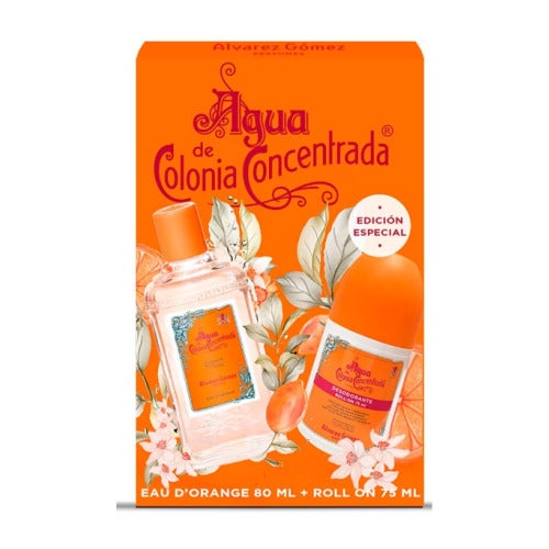 Alvarez Gómez Agua de Colonia Concentrada Eau d'Orange Gave sæt