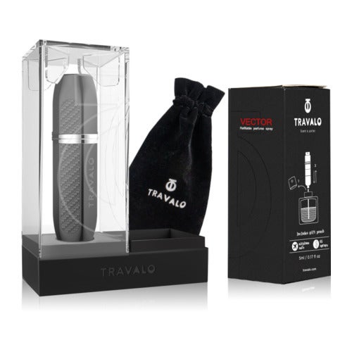 Travalo Vector Perfume atomizer Black | Deloox.com