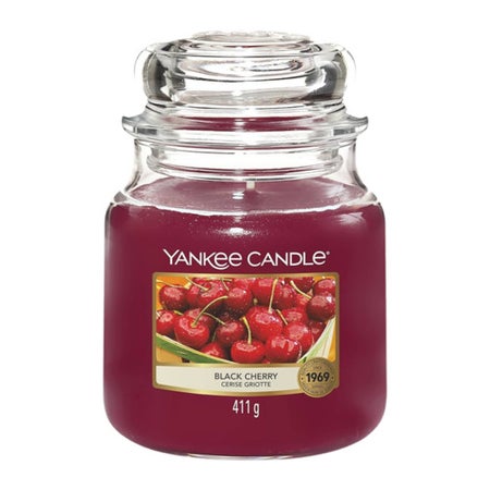 Yankee Candle Black Cherry Tuoksukynttilä Tuoksukynttilä 411 g