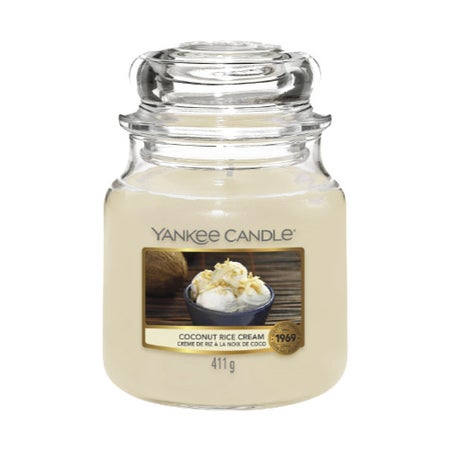Yankee Candle Coconut Rice Cream Vela perfumada 411 gramos