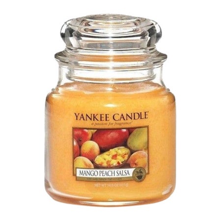 Yankee Candle Mango Peach Salsa Geurkaars 411 gram