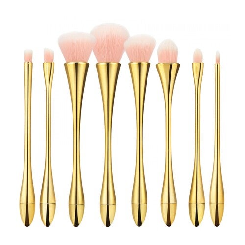 MIMO Gold Brush set 8 pieces