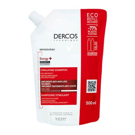 Vichy Dercos Energy Stimulating Shampoing 500 ml