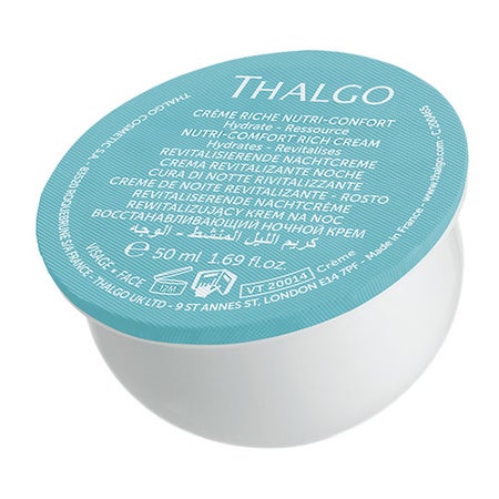 Thalgo Cold Cream Marine Nutri Comfort Crema de Día Riche Recambio 50 ml