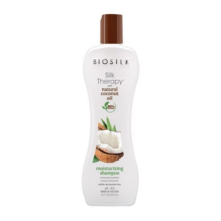 Biosilk Silk Therapy Coconut Oil Moisturizing Shampoing 355 ml