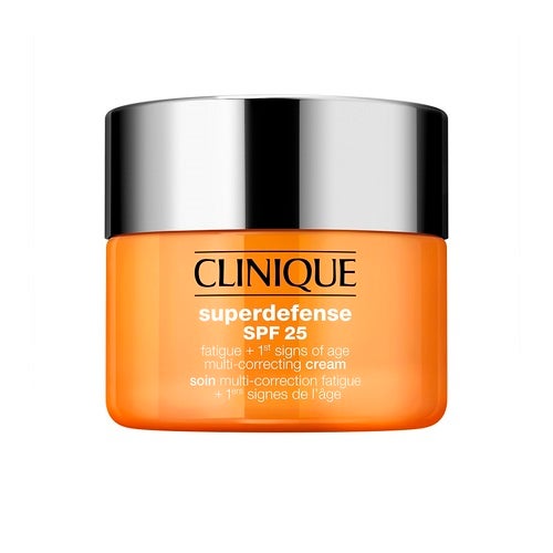 Clinique Superdefense Fatigue + 1st Signs Age Multi-Correcting Cream SPF 25 Huidtype 1/2