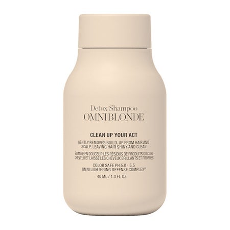 Omniblonde Clean Up Your Act Detox Shampoing 40 ml