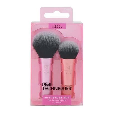 Real Techniques Mini Brush Duo 2 stykker