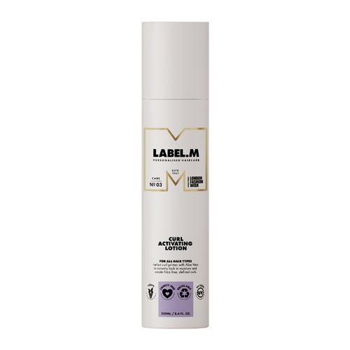 Label.m Curl Activating Loción