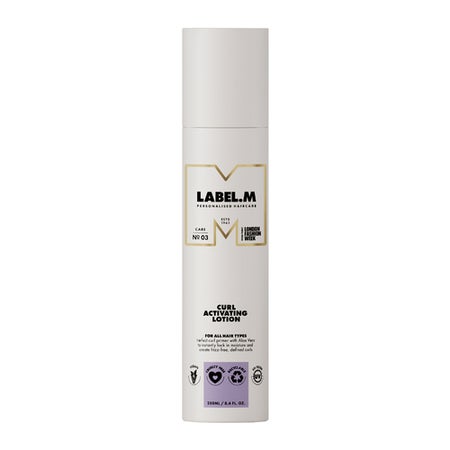 Label.m Curl Activating Loción