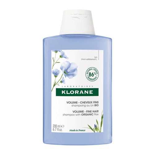 Klorane Volume Champú With Organic Flax