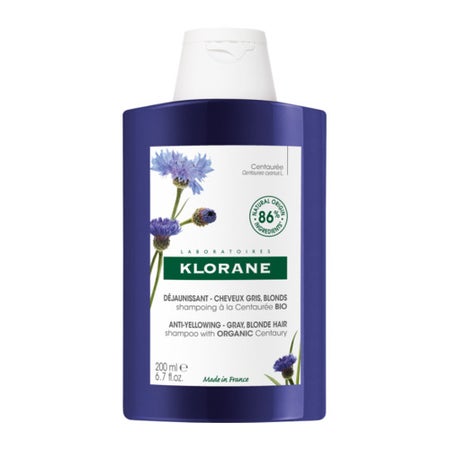 Klorane Anti-yellowing Shampoing With Centaury 200 ml