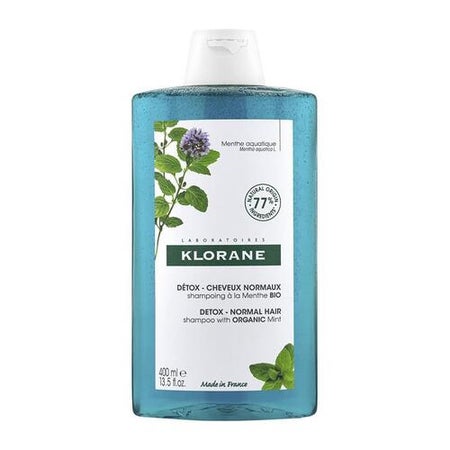 Klorane Detox Champú With Organic Mint 400 ml