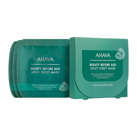 Ahava Beauty Before Age Máscara de hoja 6 piezas