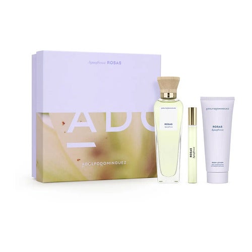 Adolfo Dominguez Agua Fresca De Rosas Coffret Cadeau