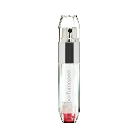 Perfume Pod Crystal Parfumverstuiver Silver