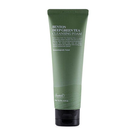 Benton Deep Green Tea Cleansing Foam 120 gramos