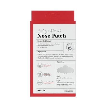 Mizon Goodbye Blemish Nose Patch 10 pieces