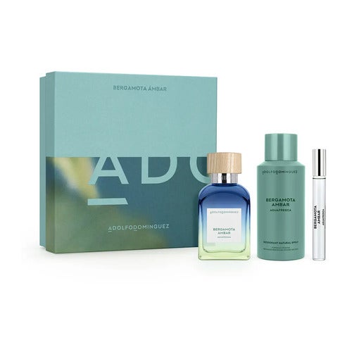 Adolfo Dominguez Agua Fresca Bergamota Ambar Coffret Cadeau