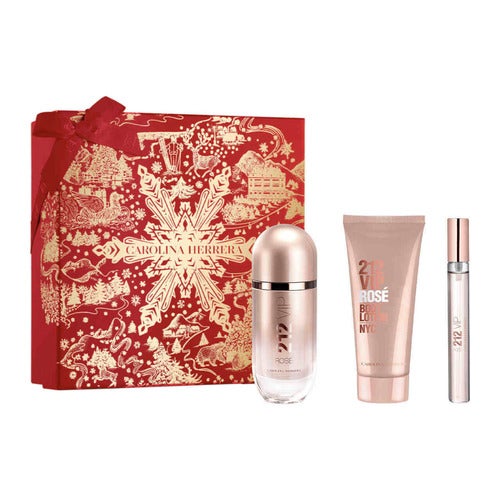 Carolina Herrera 212 Vip Rose Parfymset