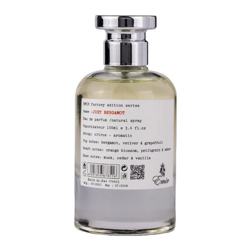 Emir Just Bergamot Eau de Parfum