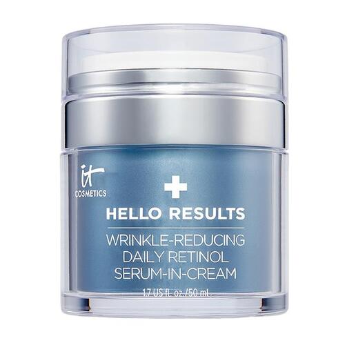 iT Cosmetics Hello Results Wrinkle-Reducing Daily Retinol Serum-In-Cream